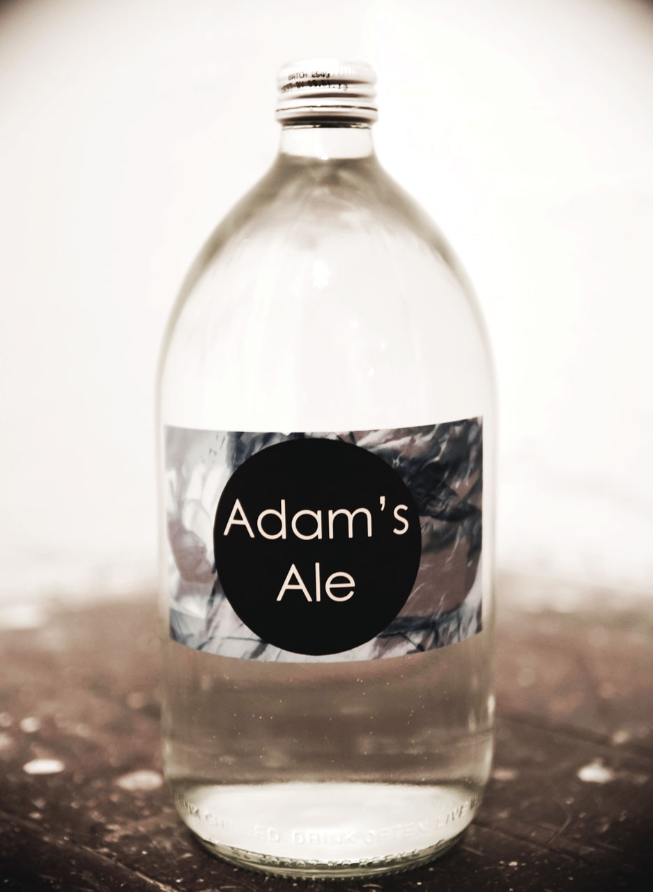 Adams Ale, Photo of bottle with label