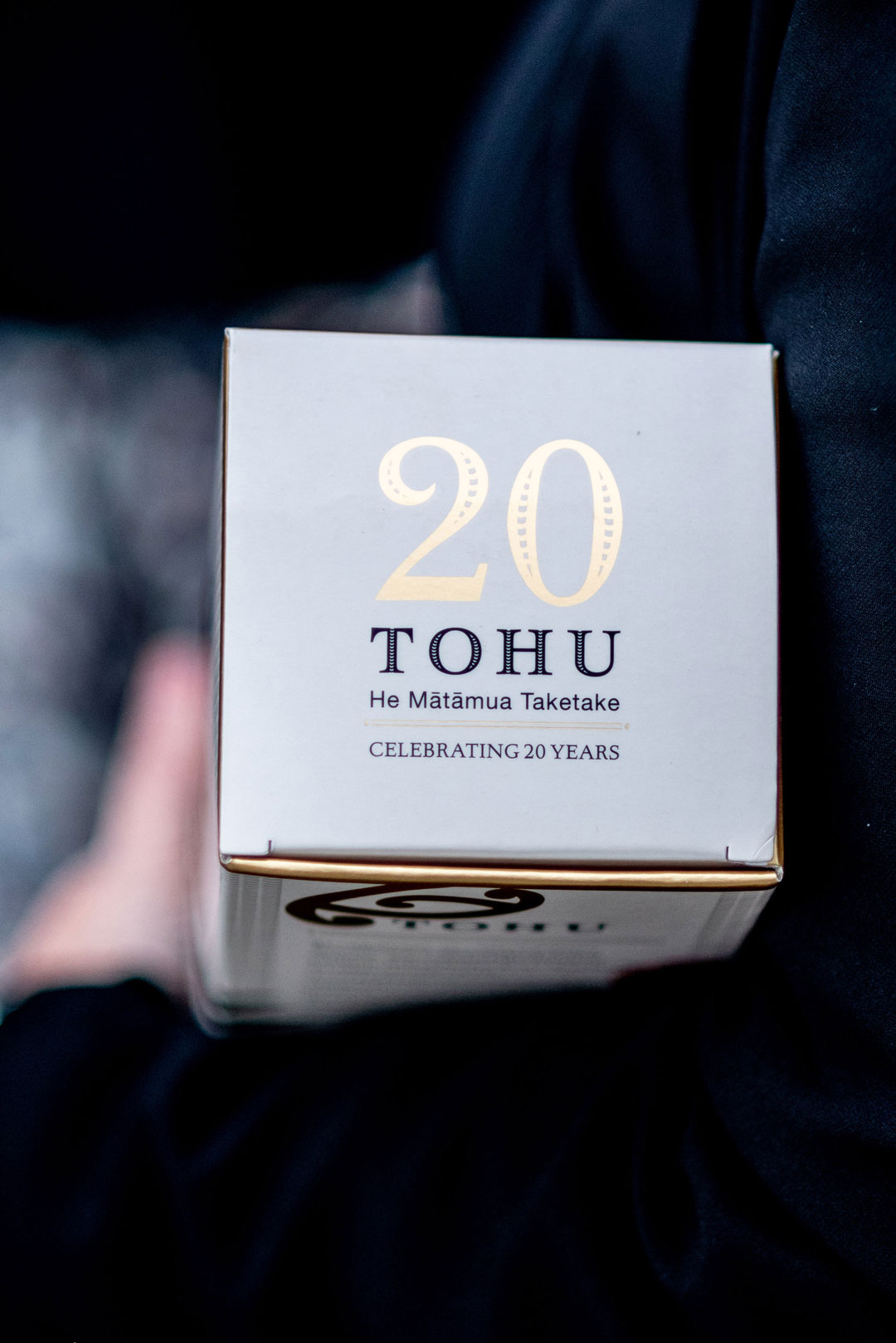 Tohu Wine 20th anniversary bottle